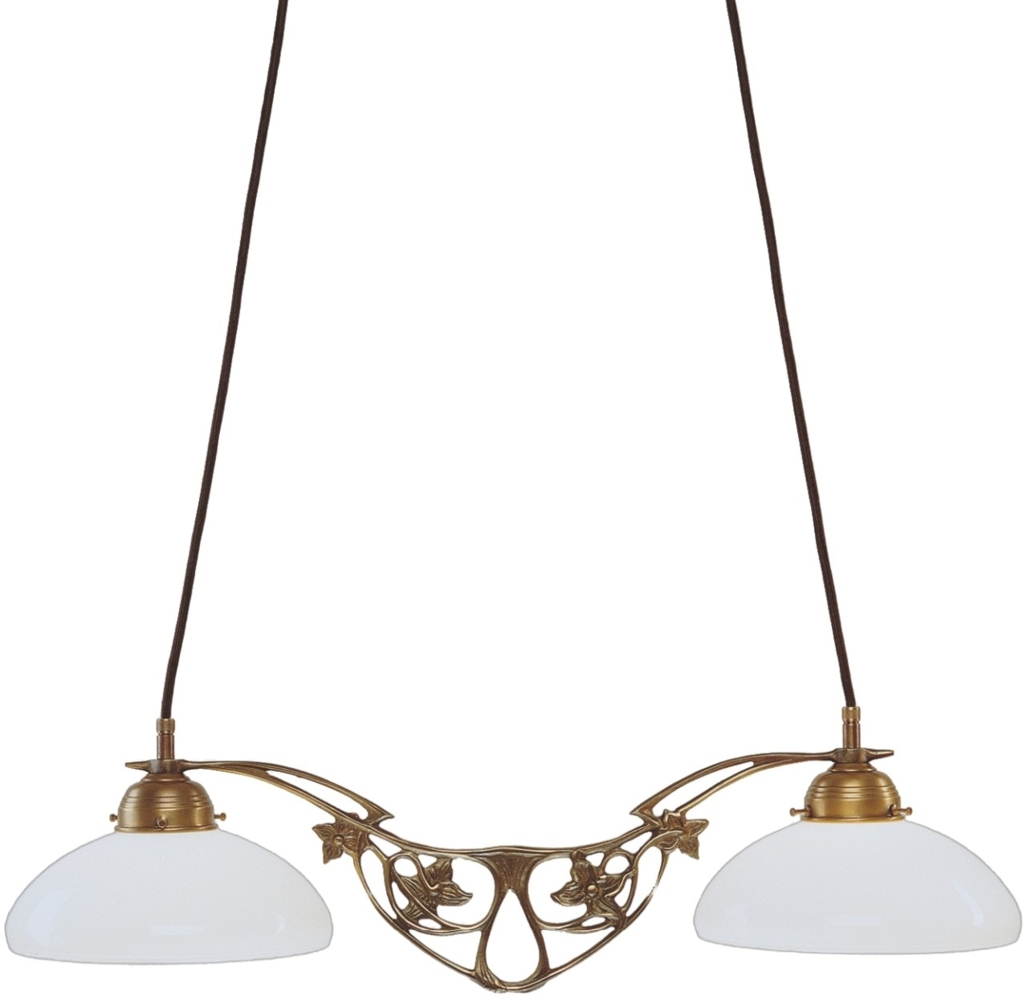 Deckenleuchte D55-48op Berliner Messing Bild 1