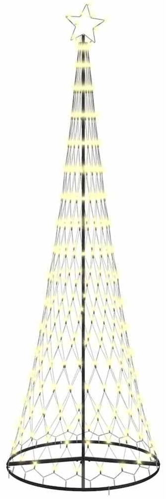 vidaXL LED-Weihnachtsbaum Warmes Weiß 100,5 x 100,5 x 302,5 cm Metall 42018787 Bild 1