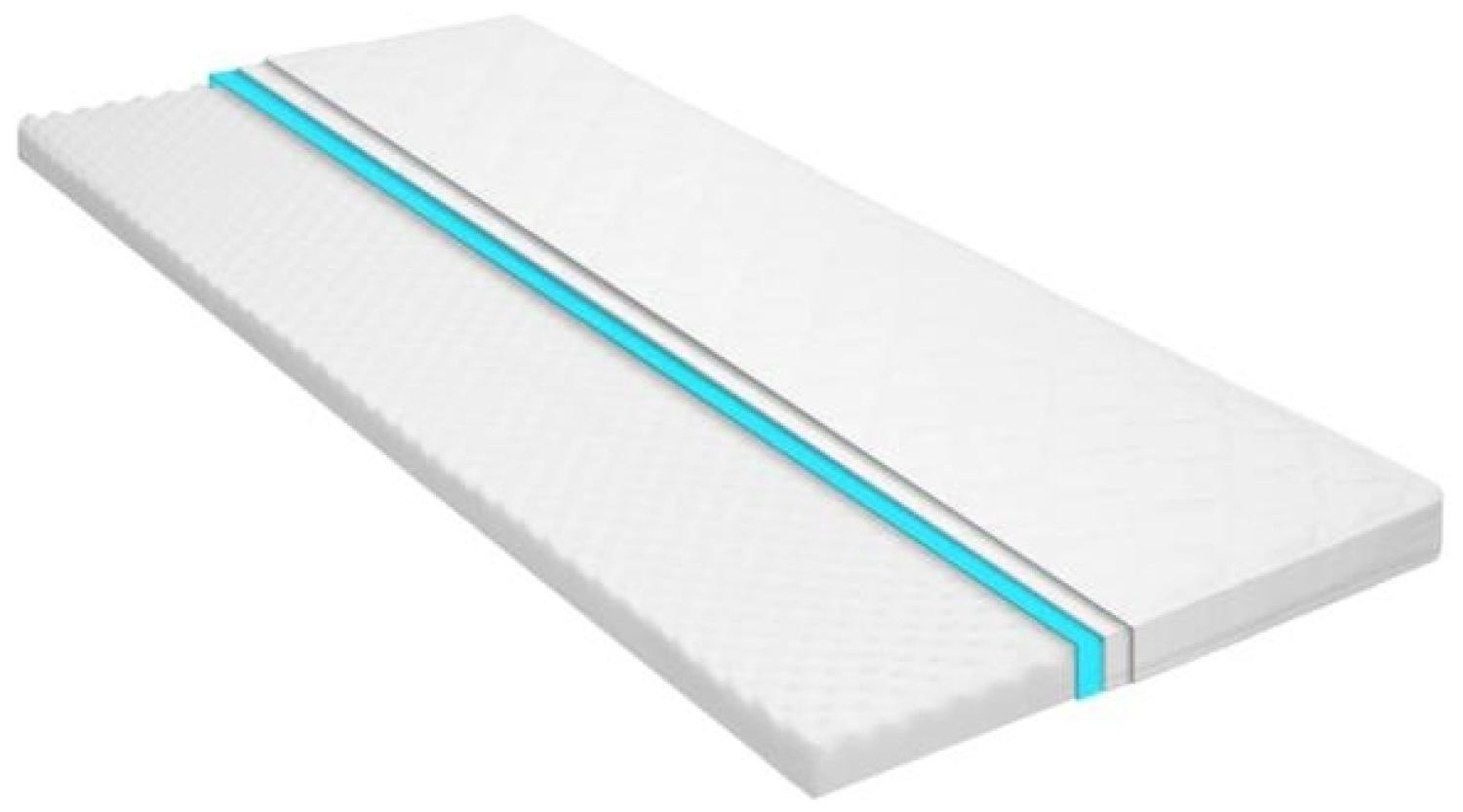 vidaXL Matratzenauflage 90 x 200 cm Kaltschaum Ei-Profil 6 cm 282769 Bild 1