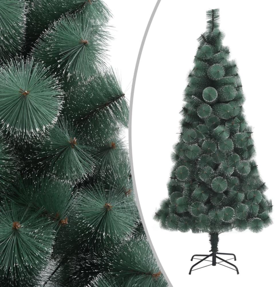 vidaXL Künstlicher Weihnachtsbaum mit Ständer Grün 210cm PET 328485 Bild 1