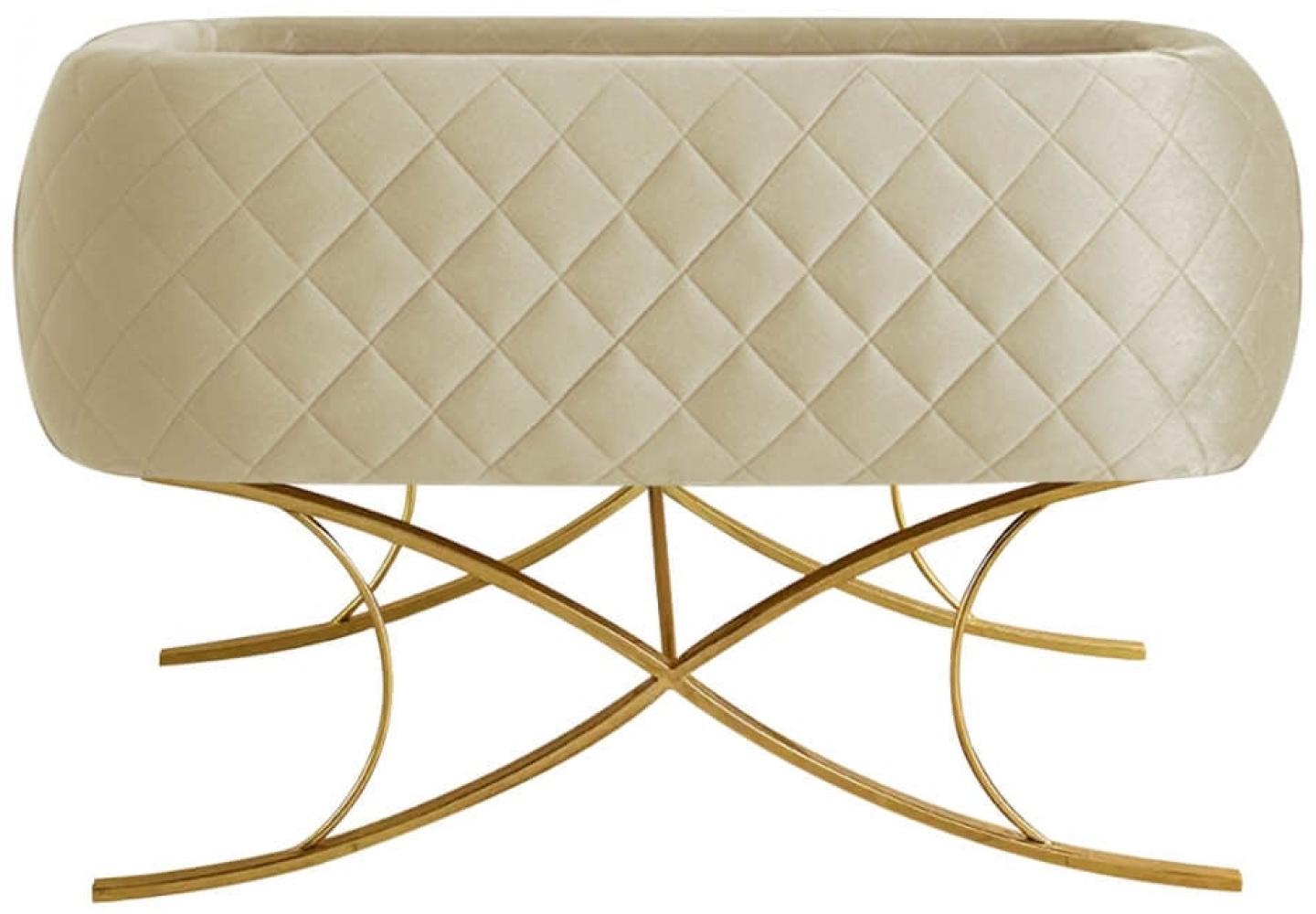 Vignola | Babywiege-Beige x gold Bild 1