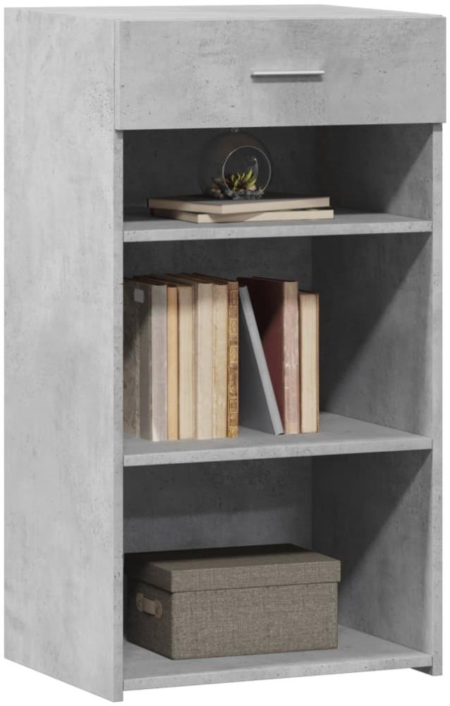 Highboard Betongrau 50x42,5x93 cm Holzwerkstoff Bild 1