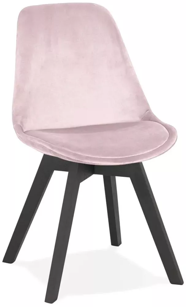 Kokoon Design Stuhl Phil Pink und Schwarz Bild 1