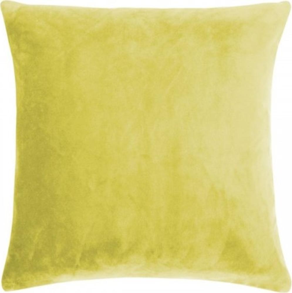 PAD Kissenhülle Samt Smooth Mustard (40x40cm) 10424-E55-4040 Bild 1