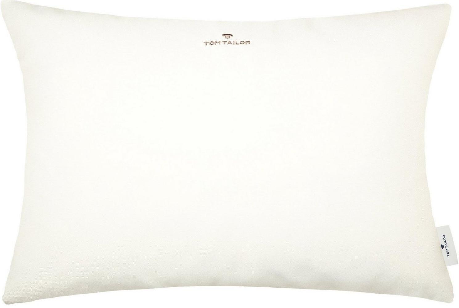 Tom Tailor Zierkissenhülle Dove Signature offwhite-sand 40x60cm Bild 1