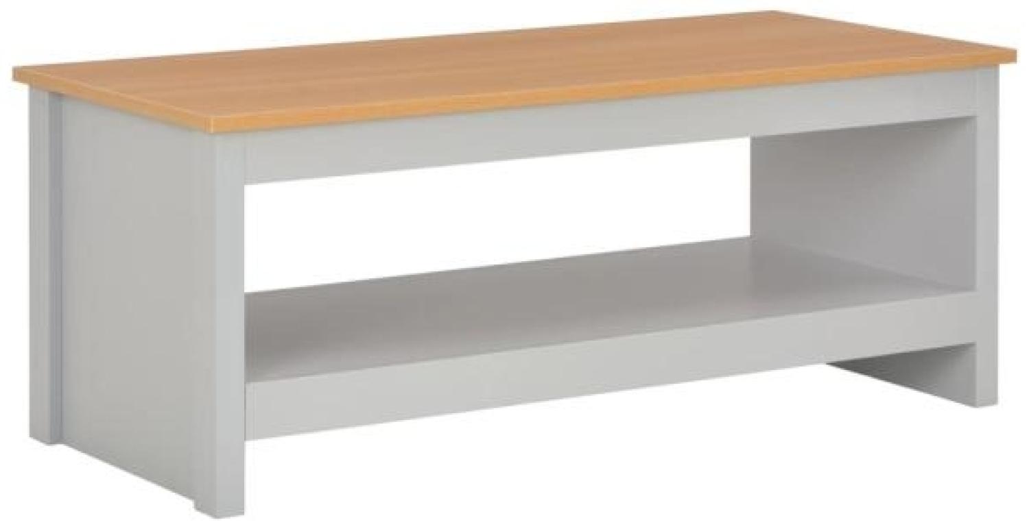 vidaXL Couchtisch Grau 105 x 47 x 42 cm Bild 1