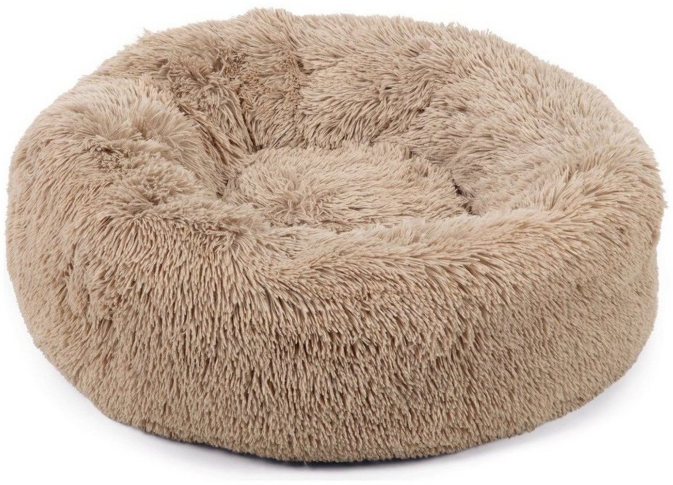 Beeztees Tierbett Hundebett Yali Plüsch beige Bild 1