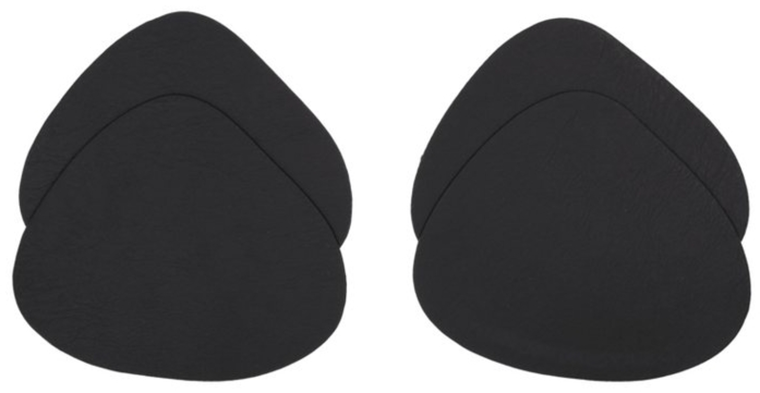 FC Bayern München Frühstücksbrett FC Bayern München I Untersetzer 4er-Set I Schwarz, Kunstleder Bild 1