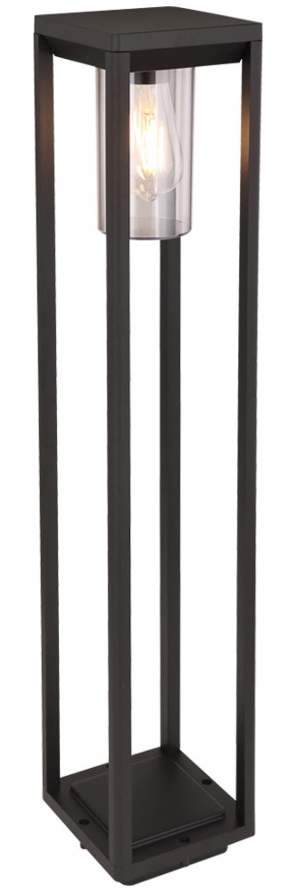 Stehleuchte, ALU, schwarz-matt, klar, H 80 cm Bild 1