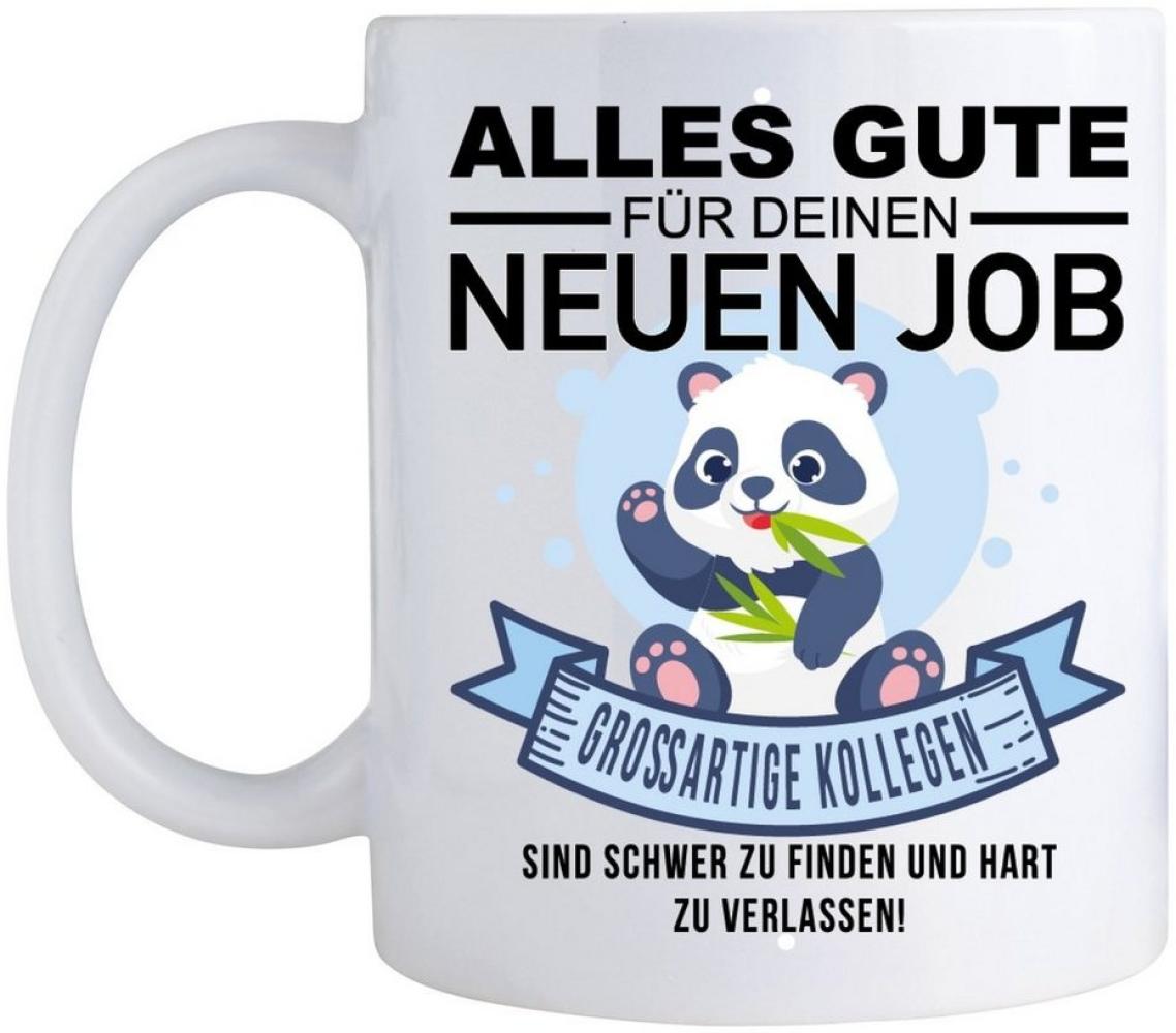 Giftandprint Tasse Jobwechsel Tasse Geschenk Kollegen Abschied Abschiedsgeschenk Panda, Inkl. Geschenkverpackung Bild 1