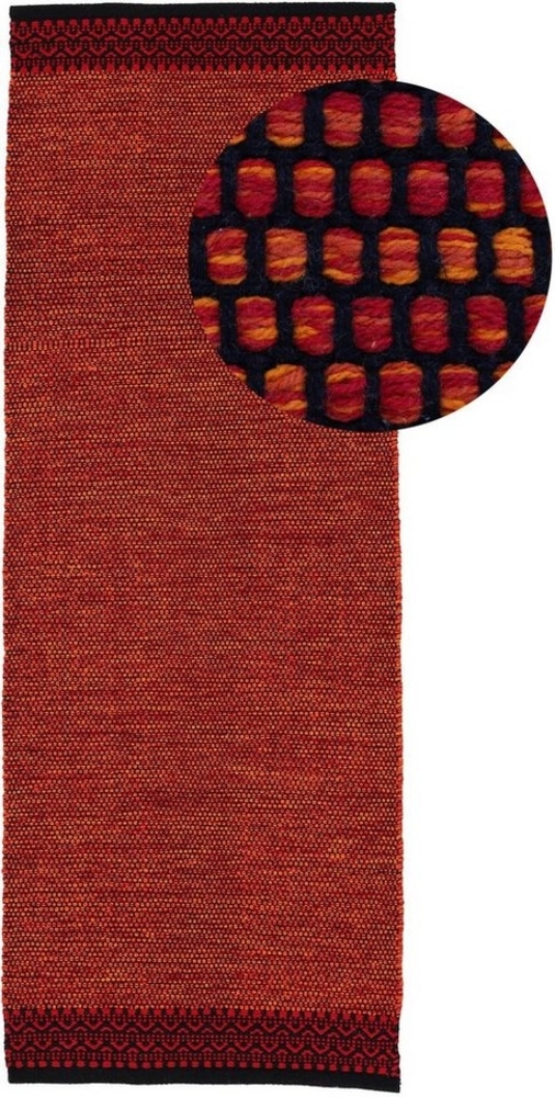 carpetfine Läufer Kelim Mia, rechteckig, Höhe: 6 mm, Baumwolle Wendeteppich Bild 1