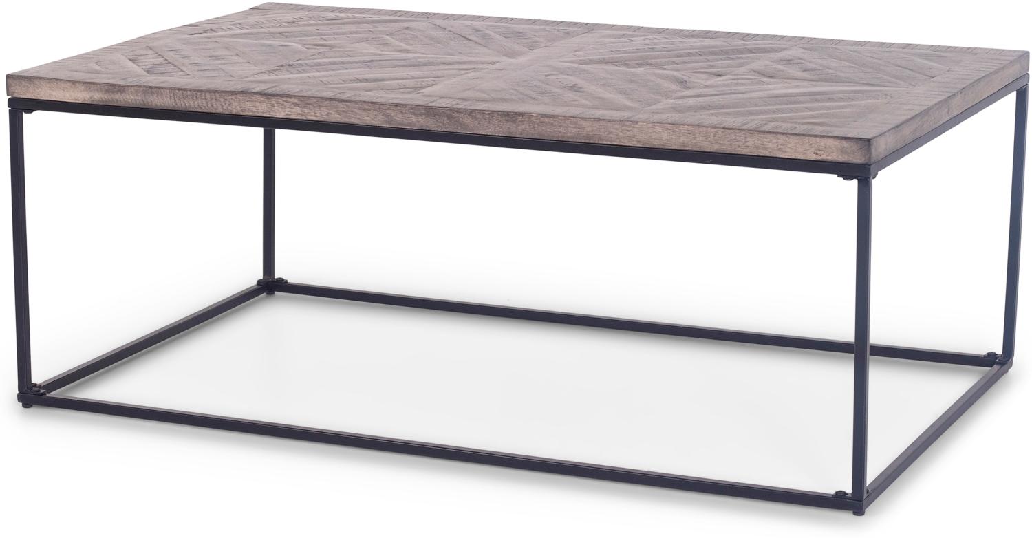Homexperts 'NILAY' Couchtisch, Massivholz Mango grau, B 120 x H 45 x T 70 cm Bild 1