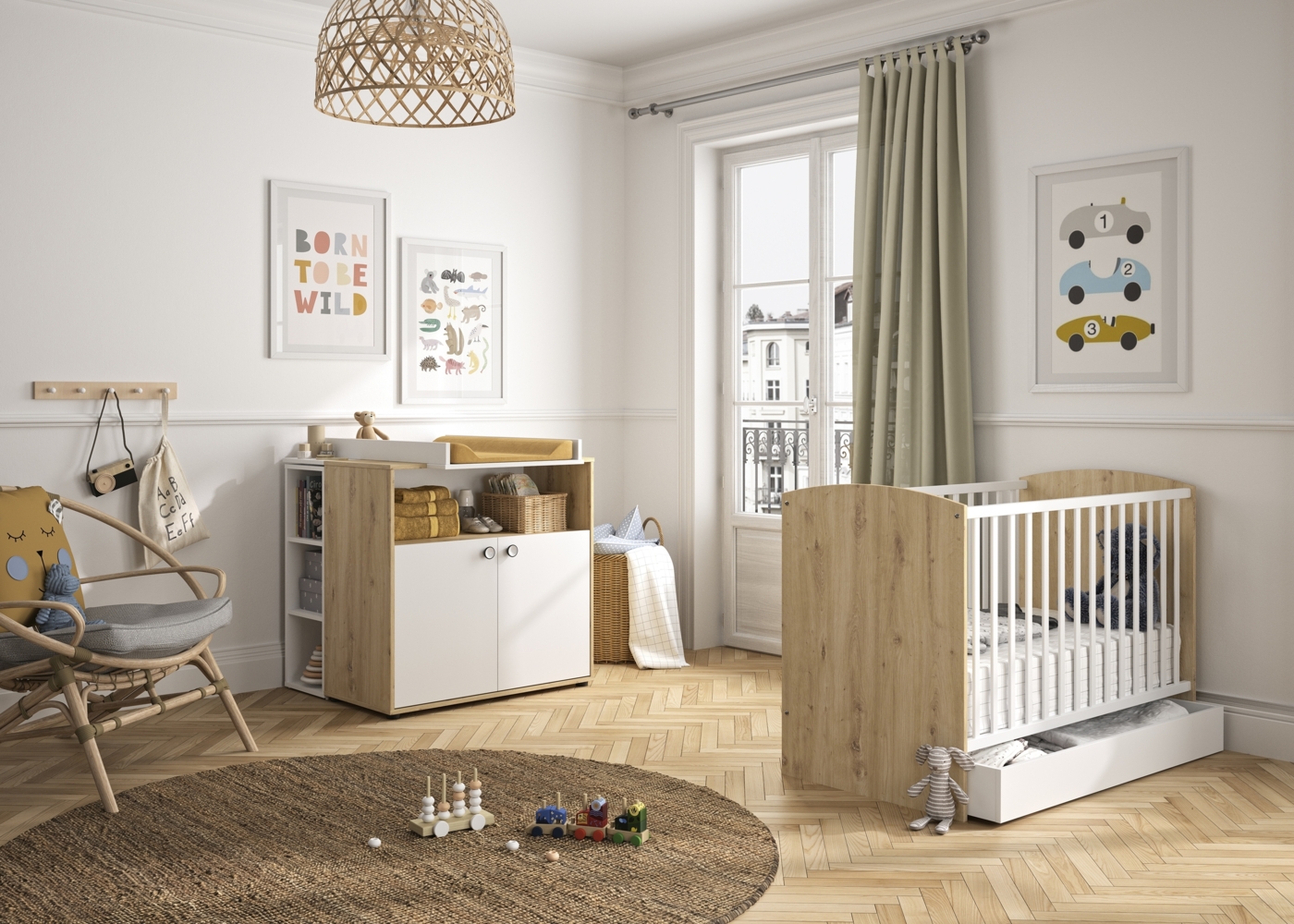 Babyzimmer 5-teilig ARTHUR Bild 1