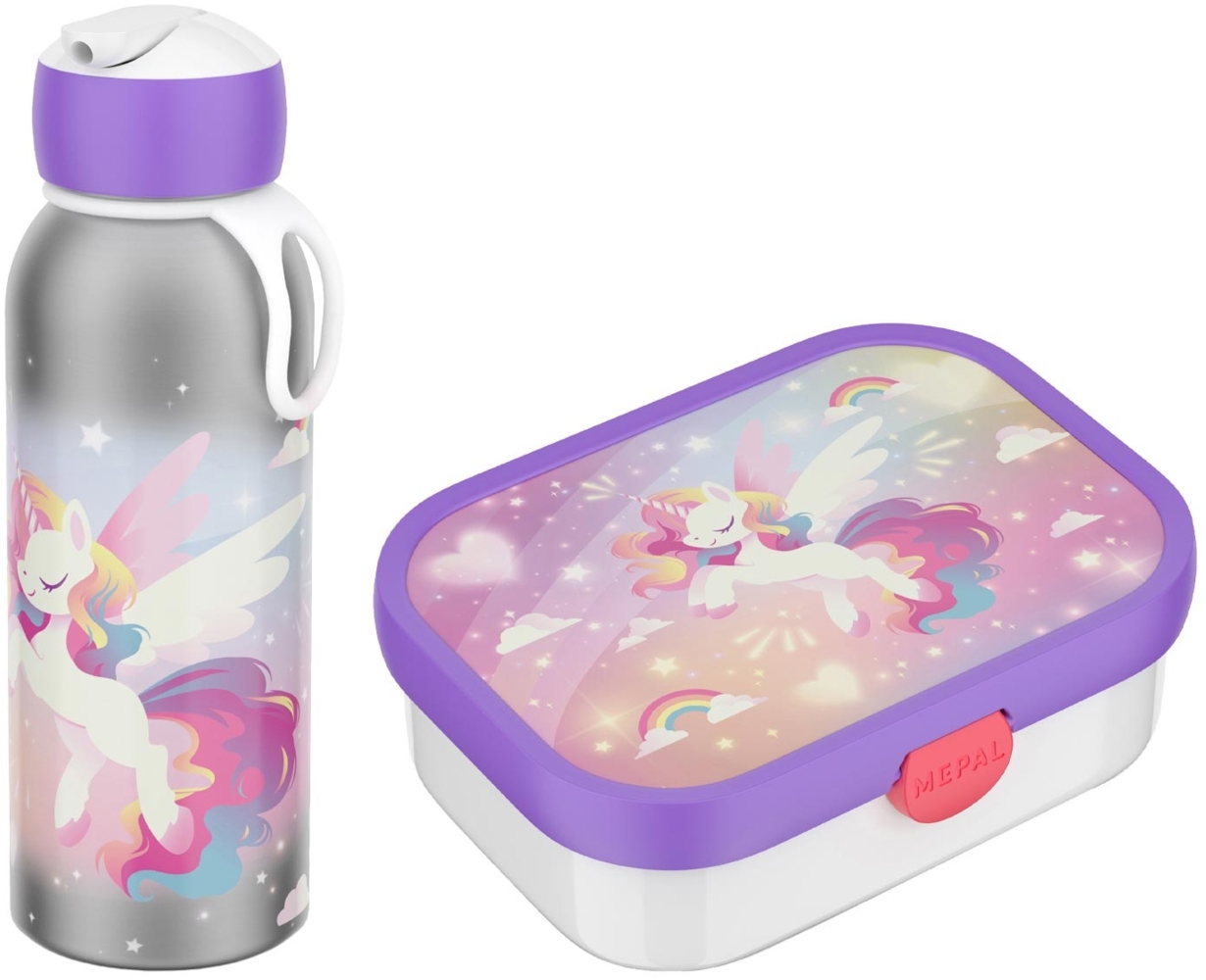 Mepal CAMPUS Lunchset mit Thermoflasche 2-teilig Unicorn Glow (2025) Bild 1