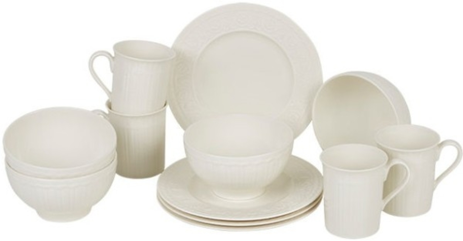 Villeroy & Boch Cellini Frühstücks-Set für 4 Personen / 12 Teile Bild 1