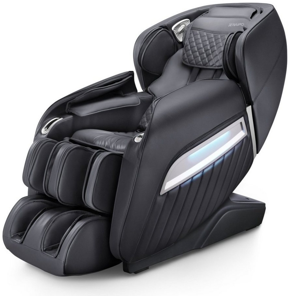 NAIPO Massagesessel Shiatsu Zero-Gravity Massagestuhl, Wärmetherapie, 3D Surround-Sound, USB, Bluetooth, Award Winner Bild 1