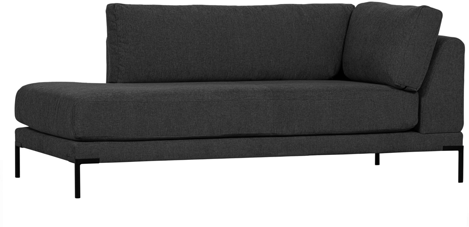 Modulsofa Couple Lounge Element Links, Dunkelgrau Bild 1