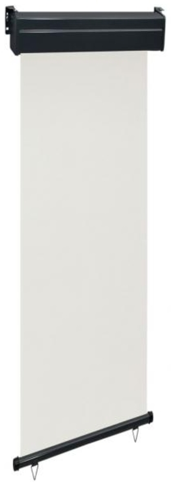 vidaXL Balkon-Seitenmarkise 65x250 cm Creme 48401 Bild 1