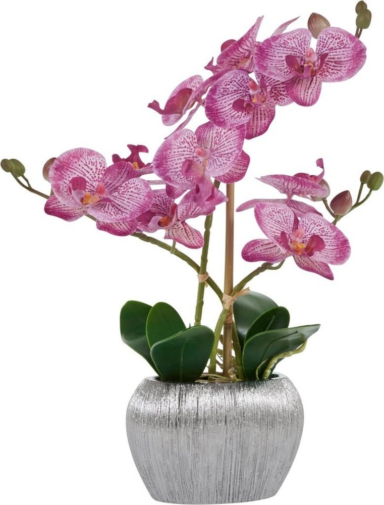 Kunstpflanze Orchidee, Home affaire, Höhe 38 cm, Kunstorchidee, im Topf Bild 1