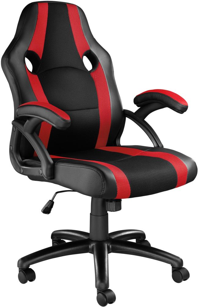 tectake Gaming-Stuhl Bürostuhl (1er Set, 1 St), ergonomische Form Bild 1