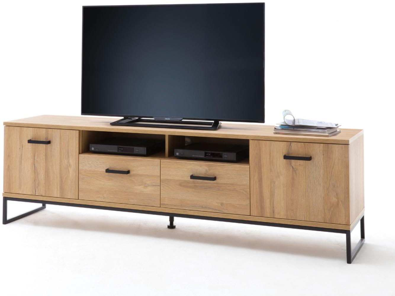 TV-Board Torrico 9 Grandson Oak 201x60x44 cm Lowboard Wohnzimmer Bild 1