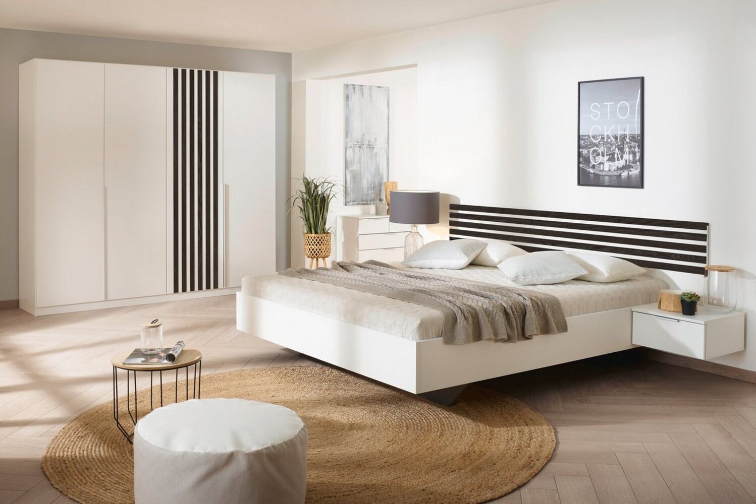 rauch Schlafzimmer-Set Lamella, (Set), mit eleganter Lamellenabsetzung Bild 1