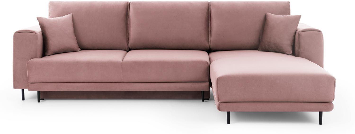 ELTAP 'Dalia' Ecksofa, Rosa, 95 x 190 x 289 cm, Rechts Bild 1