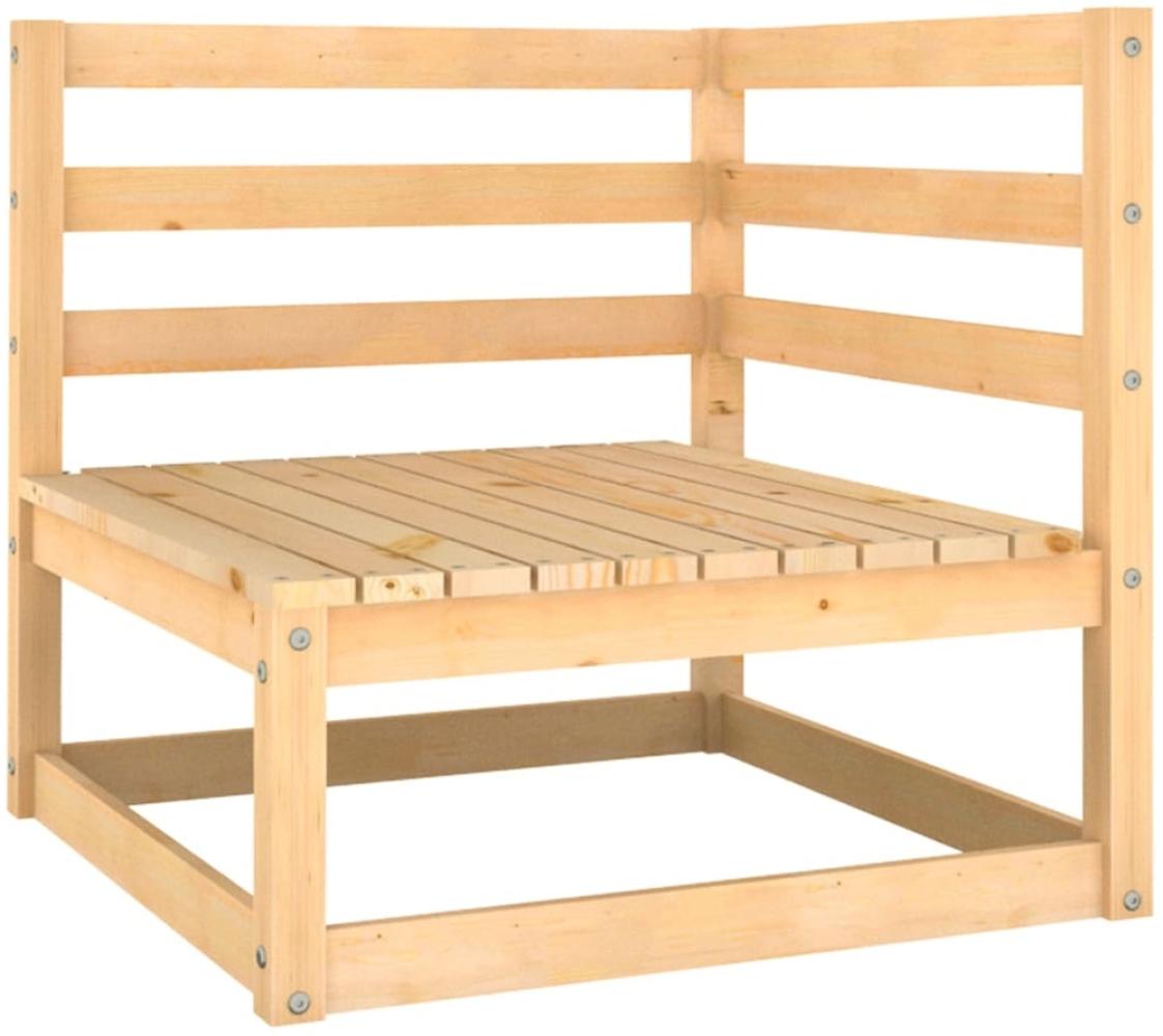 vidaXL 11-tlg. Garten-Lounge-Set mit Kissen Kiefer Massivholz 3083833 Bild 1