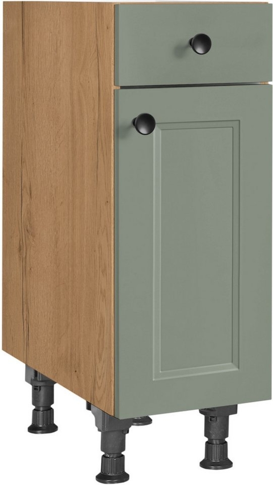 nobilia® Unterschrank "Cascada", Ausrichtung wählbar, vormontiert, in den Breiten 30, 45 und 60 cm Breite, mit höhenverstellbaren Sockelfüßen, vormontiert Bild 1