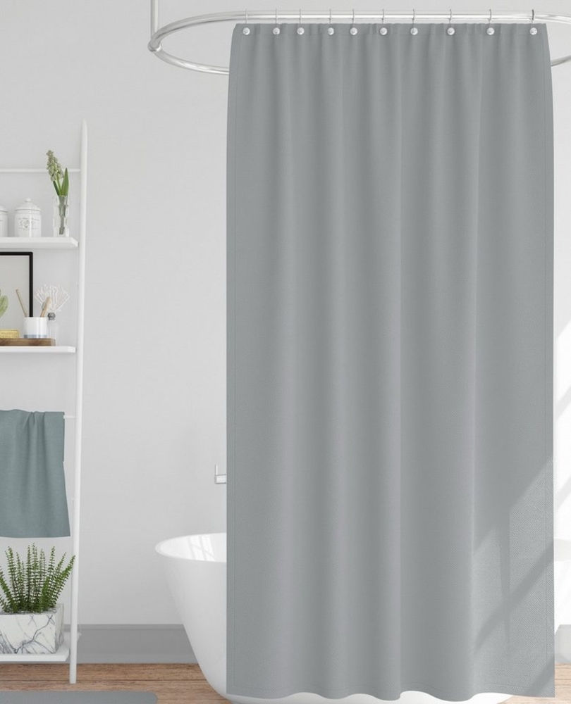 Urban Living Duschvorhang Badewannenvorhang Duschgardine Dusch-Vorhang Breite 180 cm, aus 100 % Polyester - bis 40° C waschbar Bild 1