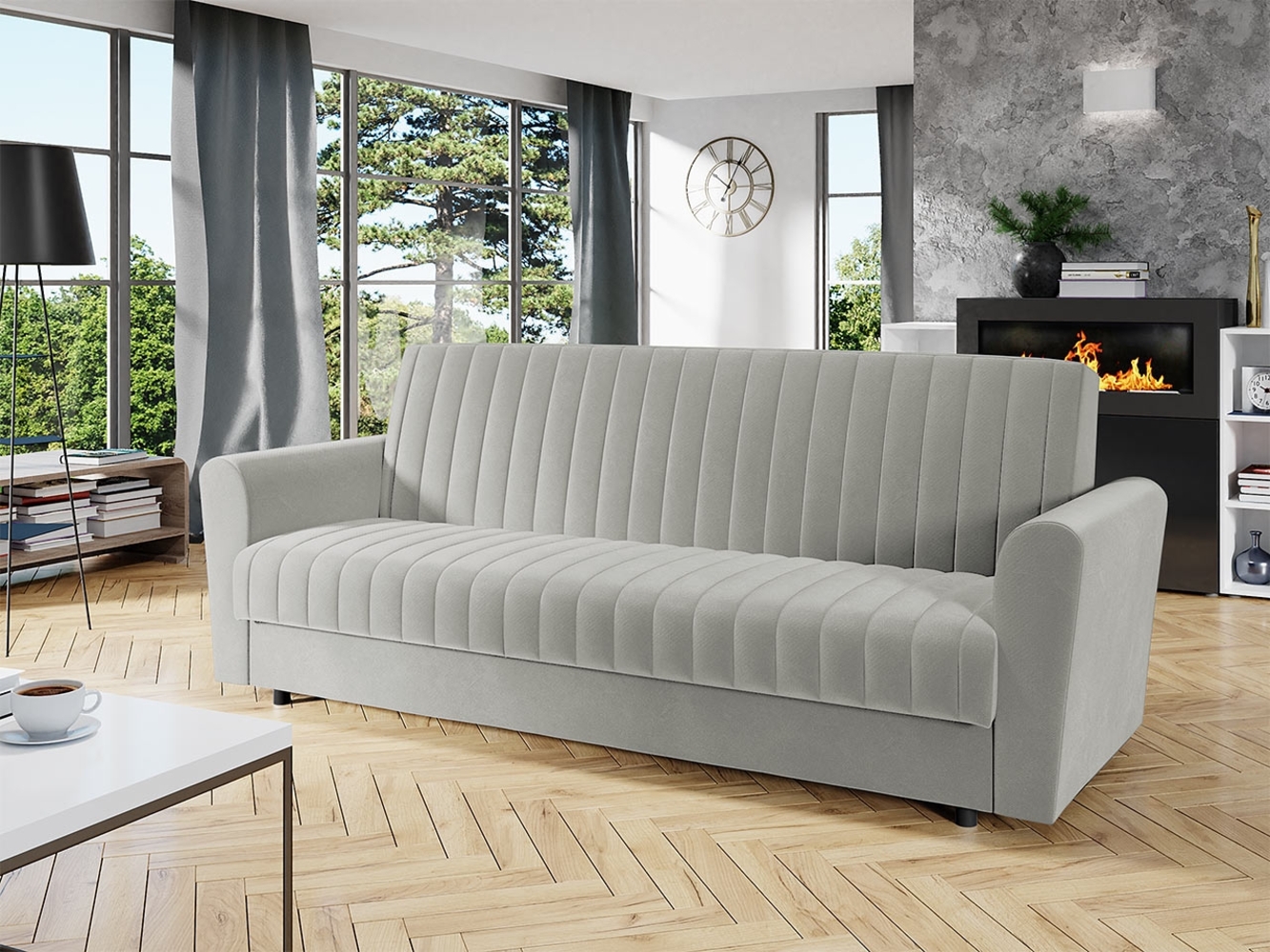 Schlafsofa Molly, Farbe: Paros 5 Bild 1