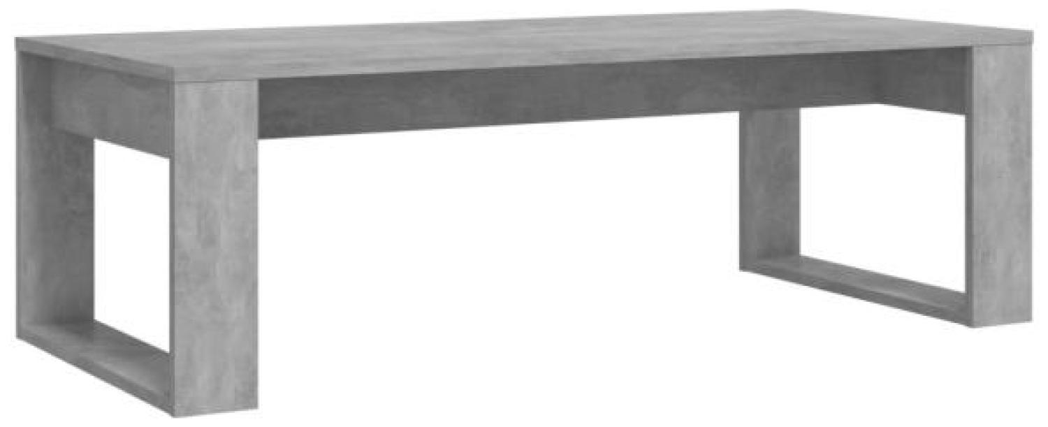 vidaXL Couchtisch Betongrau 110 x 50 x 35 cm Spanplatte [808616] Bild 1