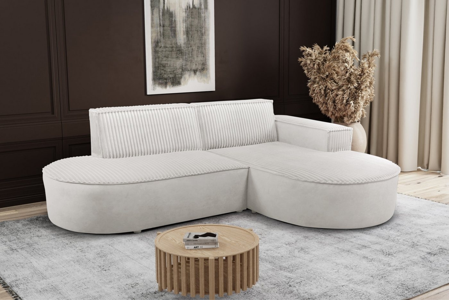 Kaiser Möbel Ecksofa Modernes L-förmiges Designer-Ecksofa Modena Soft Bild 1