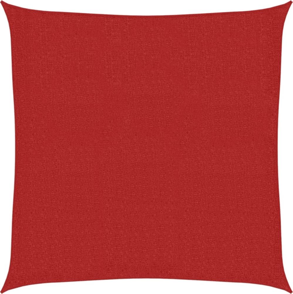vidaXL Sonnensegel 160 g/m² Rot 3,6x3,6 m HDPE 311605 Bild 1