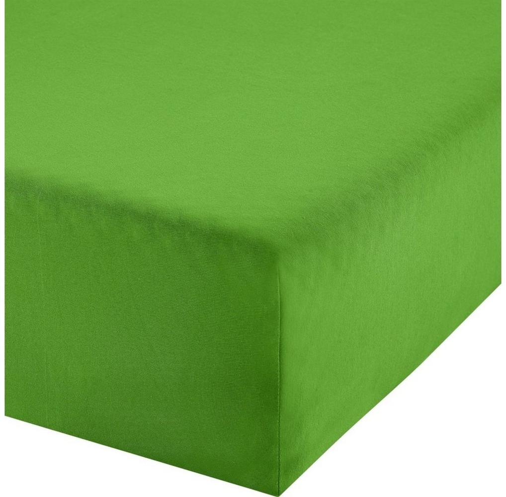 REDBEST Spannbettlaken Boxspring-Spannbettlaken "Denver", Jersey, Gummizug: Rundumgummi, (1 Stück), Elasthan-Jersey-Stretch Uni Bild 1