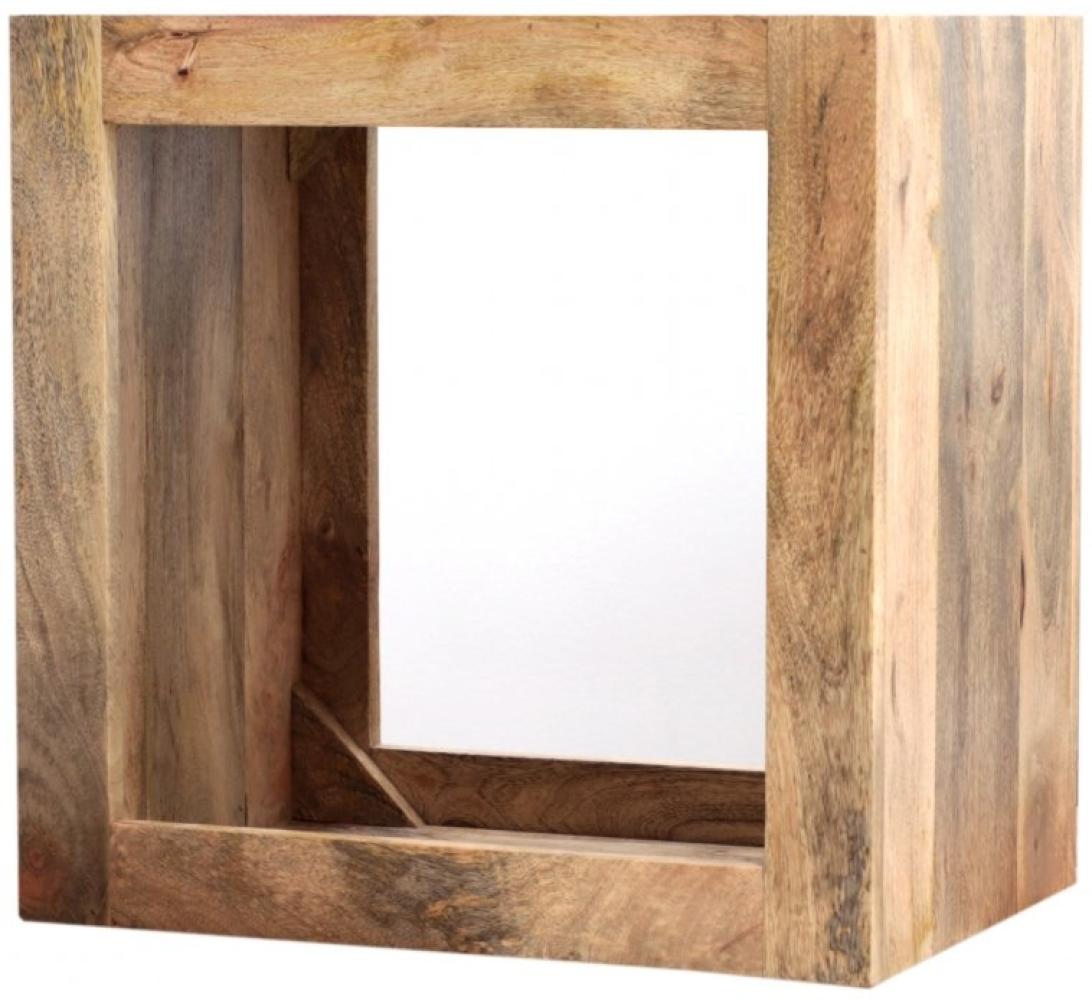 Beistelltisch Hina 50x50x35 cm aus Mangoholz Bild 1