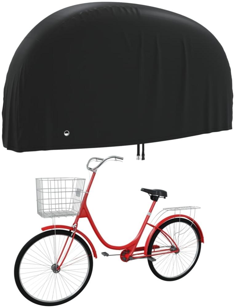 vidaXL Fahrrad-Abdeckung Schwarz 200x70x110 cm 190T Oxford 359695 Bild 1