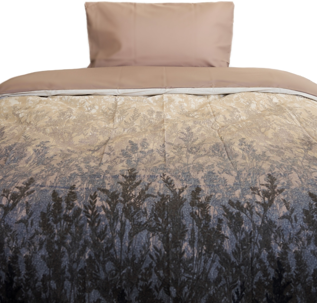 Renforcé Bettwäsche mit Reißverschluss, für Einzel- und Doppelbett 135x200 cm + 80x80 cm Bild 1