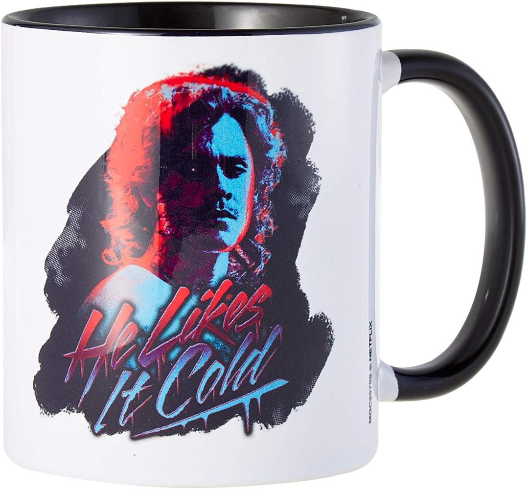 Stranger Things - He Likes it Cold - Tasse aus Keramik, 315 ml Bild 1