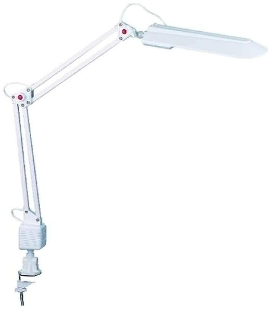 Alco Büroleuchte mit Klemmfuß 220V 11W weiß inkl. Leutmittel Bild 1