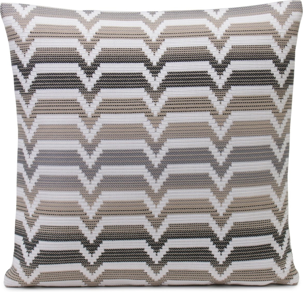 Ambiente Trendlife Naxos Outdoor Kissenhülle 40x40cm Farbe taupe Bild 1