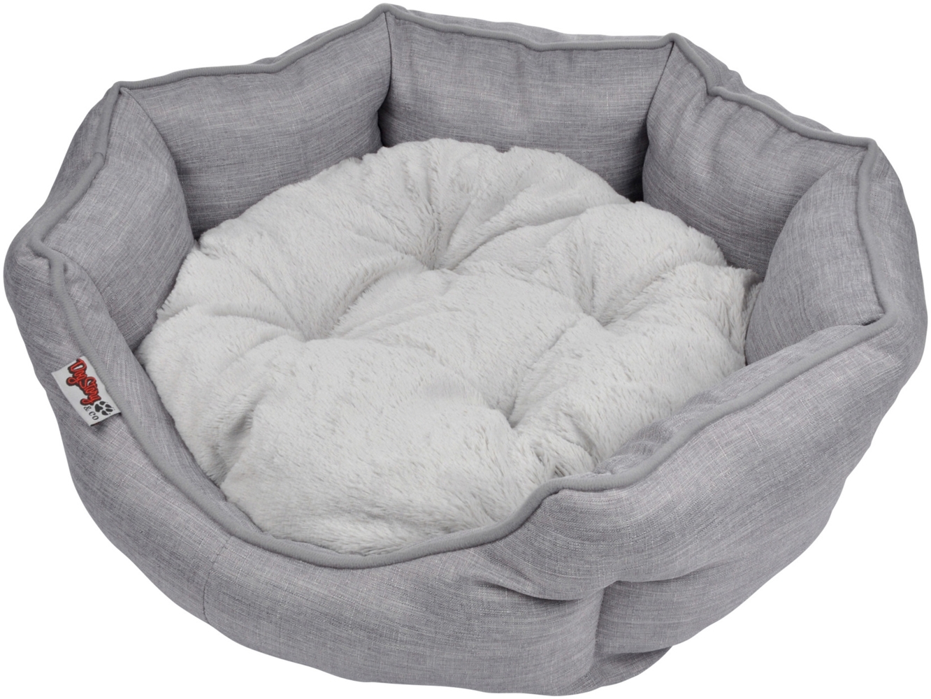 Hundekorb 60cm Haustier Katzen Kissen Bett Hunde Kissen Hundebett Schlafplatz Bild 1