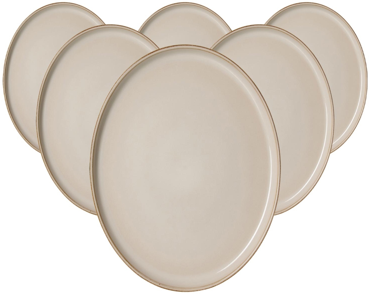 Ritzenhoff & Breker Olivia Platte 25 x 19 cm 6er Set - DS Bild 1