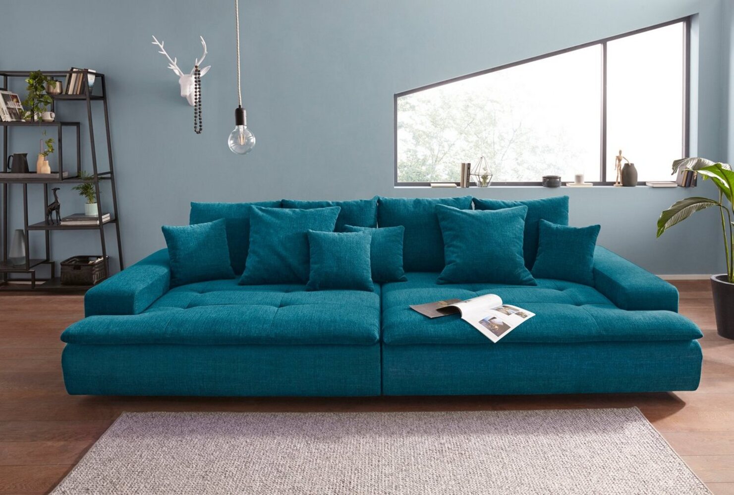 INOSIGN Big-Sofa Haiti, wahlweise mit Kaltschaum (140kg Belastung/Sitz) und AquaClean-Stoff Bild 1