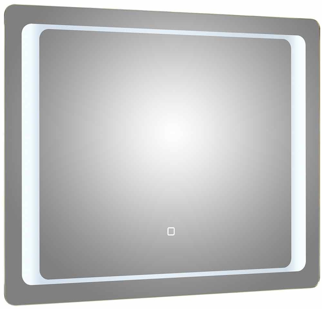 Flächenspiegel Spiegel 21, Glas, Verspiegelt, 90 x 70 x 3 cm Bild 1