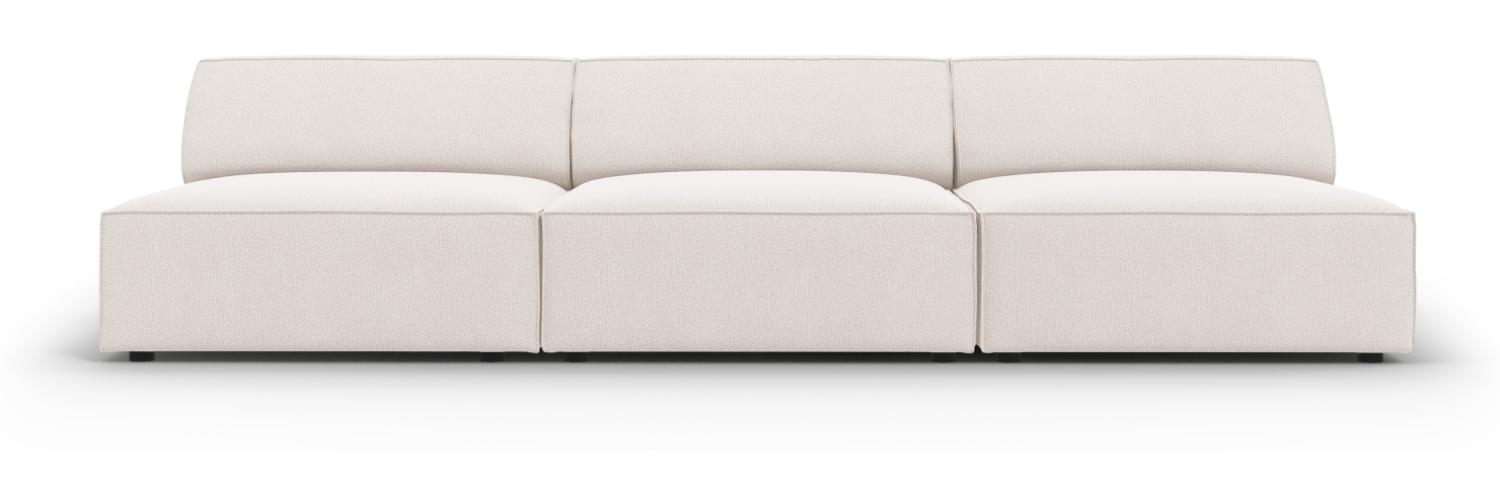 Micadoni 3-Sitzer Sofa Jodie Light Beige Bild 1