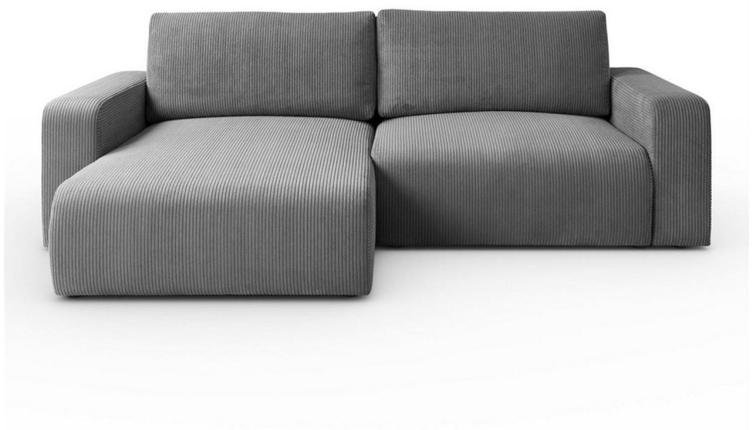 Lookway Ecksofa OPERA L-Form Couch, mit Bettfunktion und Bettkasten Bild 1