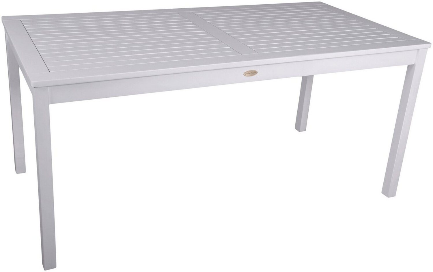 Tisch Gartentisch Malmö 165 x 80 cm Eukalyptus White washed Bild 1