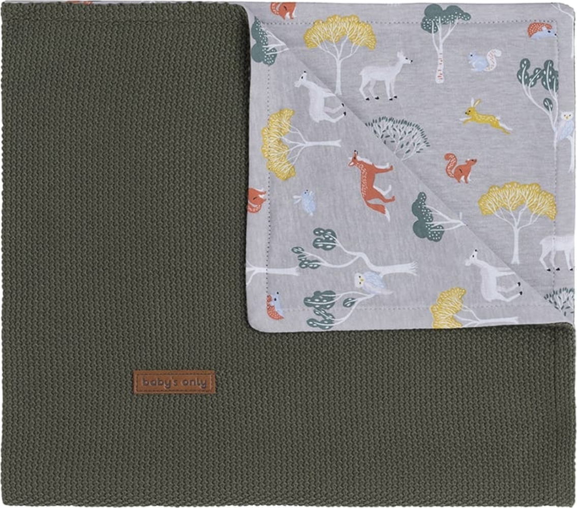 Baby's Only Babydecke Forest khaki Forest Jungs,Mädchen 70 x 95 cm Grün Bild 1