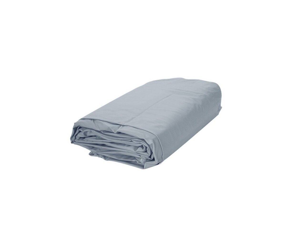 Poolfolie Rund Grau 350x90cm 0,4mm Überlappend Austauschfolie Innenhülle Bild 1